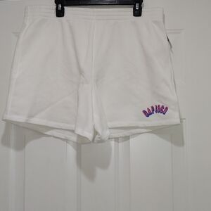 NWT Gap 1969 White Fleece Shorts Size XL